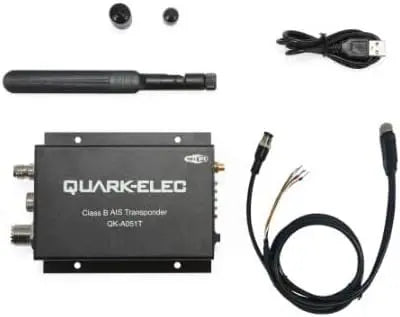 Transpondeur AIS QK-A051T Récepteur GPS/émetteur – 2 W, 40 nm, gris/noir