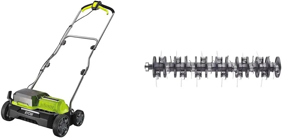 Ryobi RY18SFX35A-0 18V One+ Cordless 35cm sans balais Scarifier – RAC821-35, vert