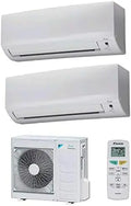 Climatiseur Dual Split 9000 + 9000 Btu – gris