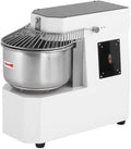 GastroHero Pétrin à spirale ECO 20 220 V - Tête fixe – gris