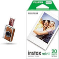 Instax Mini Evo Marron Appareil Photo et imprimante avec écran LCD de 2,7 Pouces & Fujifilm instax - Twin