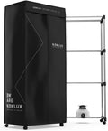 Newlux - Séchoir à Linge Électrique portable Secadry 1200W avec Lumière UV pour Désinfecter. Capacité – noir
