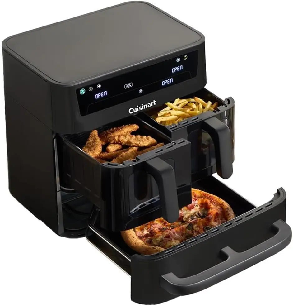 Cuisinart Tri Zone Air fryer et Four 13,6L – noir/gris