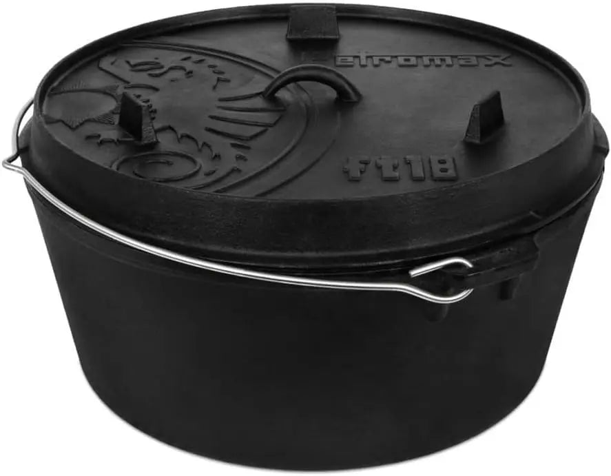 Petromax casserole ou autocuiseur – noir/gris