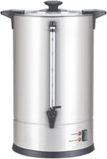 Louis Tellier - Percolateur à café professionnel inox - 13,2L – 50 Hz, argenté