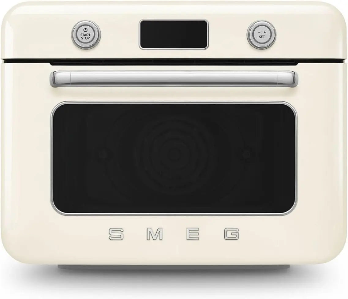 Smeg Mini Four Combiné COF01CREU – 1800 W, crème