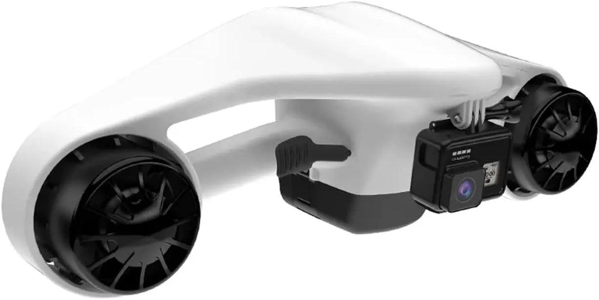 Scooter sous-Marin Scooter électrique sous-Marin à Double hélice 500 W de mer Booster Propulseur plongée – gris/noir