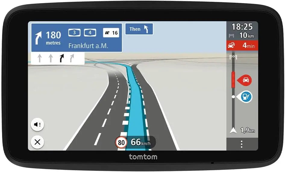 TomTom GPS Voiture GO Classic 2ème génération 6 Pouces – noir/gris/bleu
