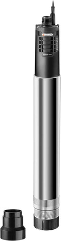 Gardena Pompe immergée de forage 6000/5 inox automatic : pompe de puits – 6000 l/h, argenté