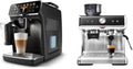 Philips Machine à café entièrement automatique Philips série 5400 - Système de lait LatteGo & GASTROBACK Design – noir/argenté