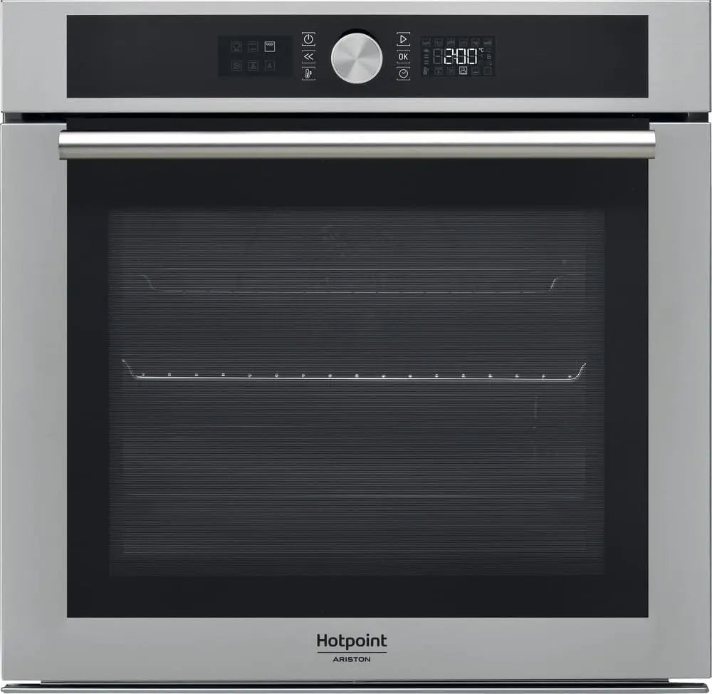 Ariston Four encastrable pyrolyse Hotpoint Ariston FI4854PIXHA - Four pyrolyse Inox - multifonction - Chaleur – argenté
