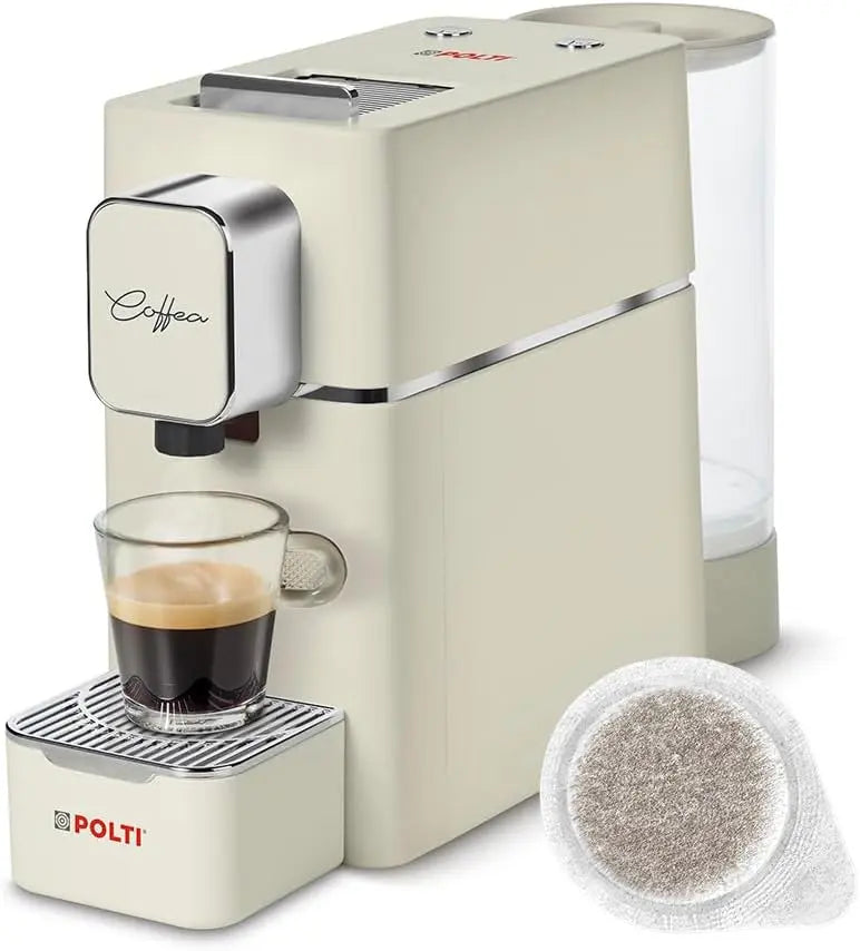 Polti Coffea S15C machine à café expresso à dosettes E.S.E. de 44 mm – 0,85 L, gris