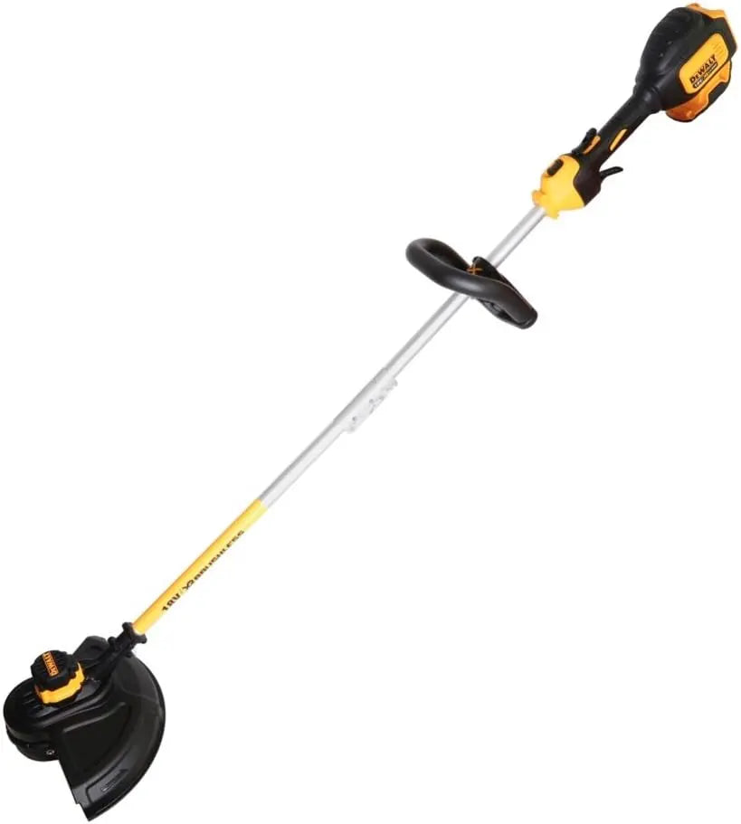 DEWALT Coupe-Bordures sans balais 18V XR outil de coupe pour jardin – DCM561PBS-XJ, noir/gris