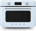 SMEG COF01 Four combiné de plan de travail – bleu
