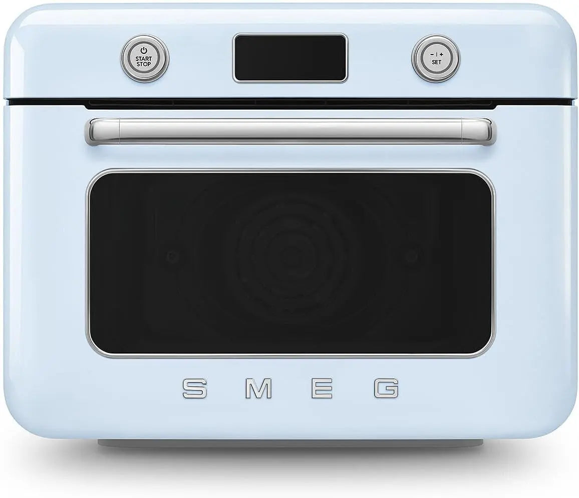 SMEG COF01 Four combiné de plan de travail – bleu