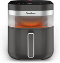 Moulinex - Easy Fry Infrared Air Fryer Foncé - Capacité 7L - 7 L - Gris – friteuse