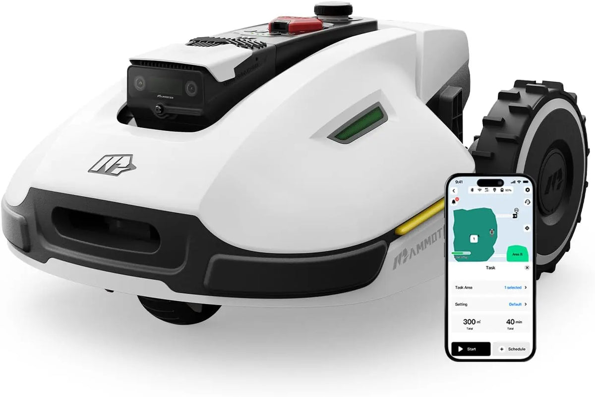 MAMMOTION YUKA 2000 Robot Tondeuse sans Fil Périphérique – gris/noir