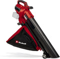 Einhell Professional Aspirateur Souffleur Broyeur sans Fil VENTURRO 36/240 – 45 L, 740 m³/h, noir/rouge/gris