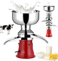 Séparateur Centrifuge Électrique Pour Lait 50L/h – 200 W, gris/rouge