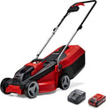 Einhell Tondeuse à Gazon sans Fil GE-CM 18/30 Li Kit 1x3,0 Ah – gris/noir/rouge