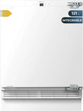 Cecotec Mini-réfrigérateur intégrable 121 L Bolero CoolMarket TT BI 121 Blanc. Hauteur 81,8 cm et largeur
