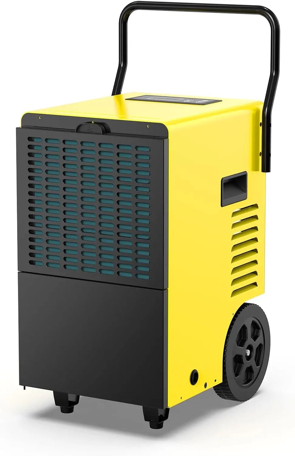 DAHTEC Déshumidificateur d'Air Professionnel 50 L/j – 7 L, gris/jaune/noir