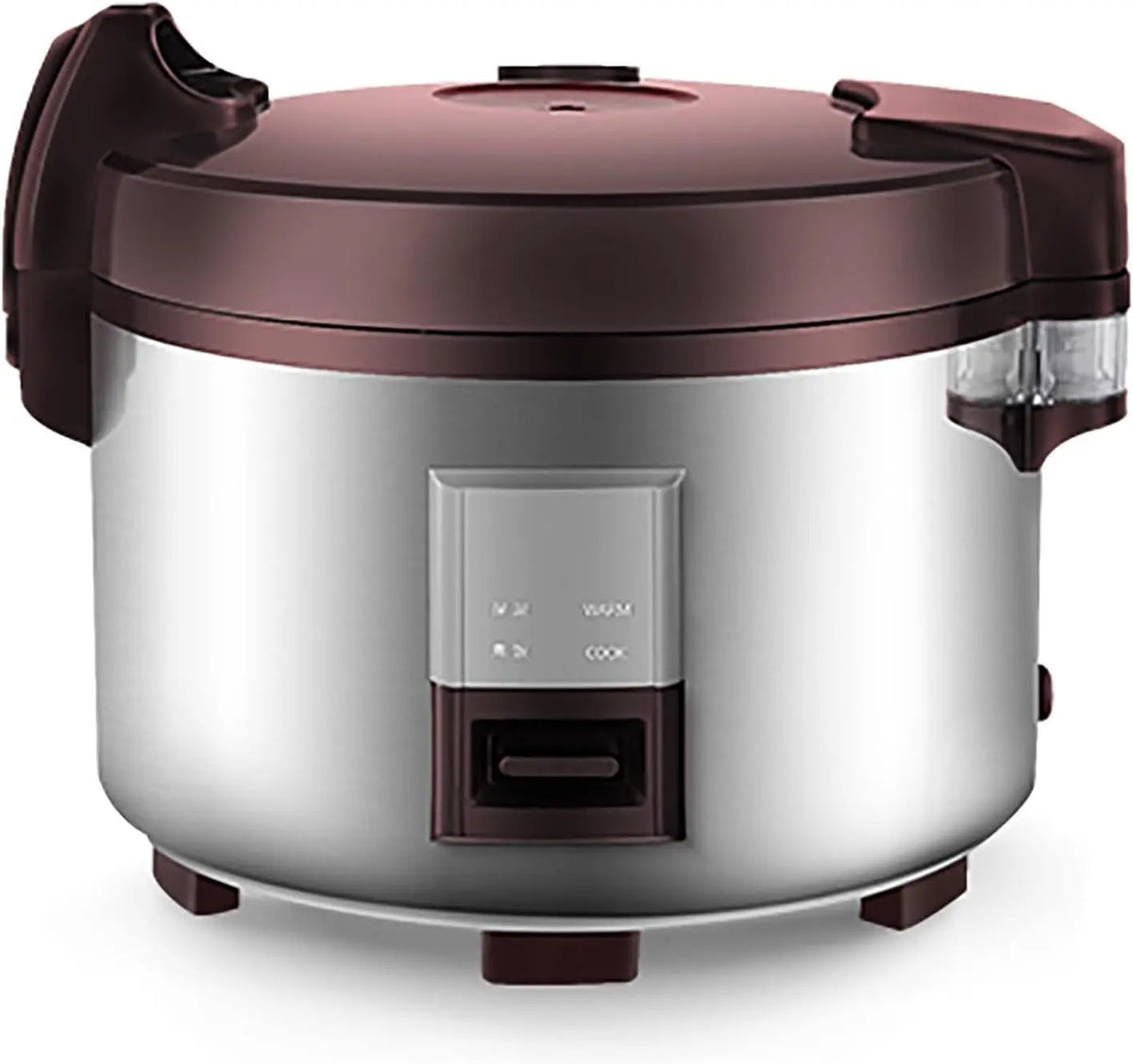 Cuiseur à riz professionnel grande capacité 9-23 L – 1300 W / 1600 W, gris/noir