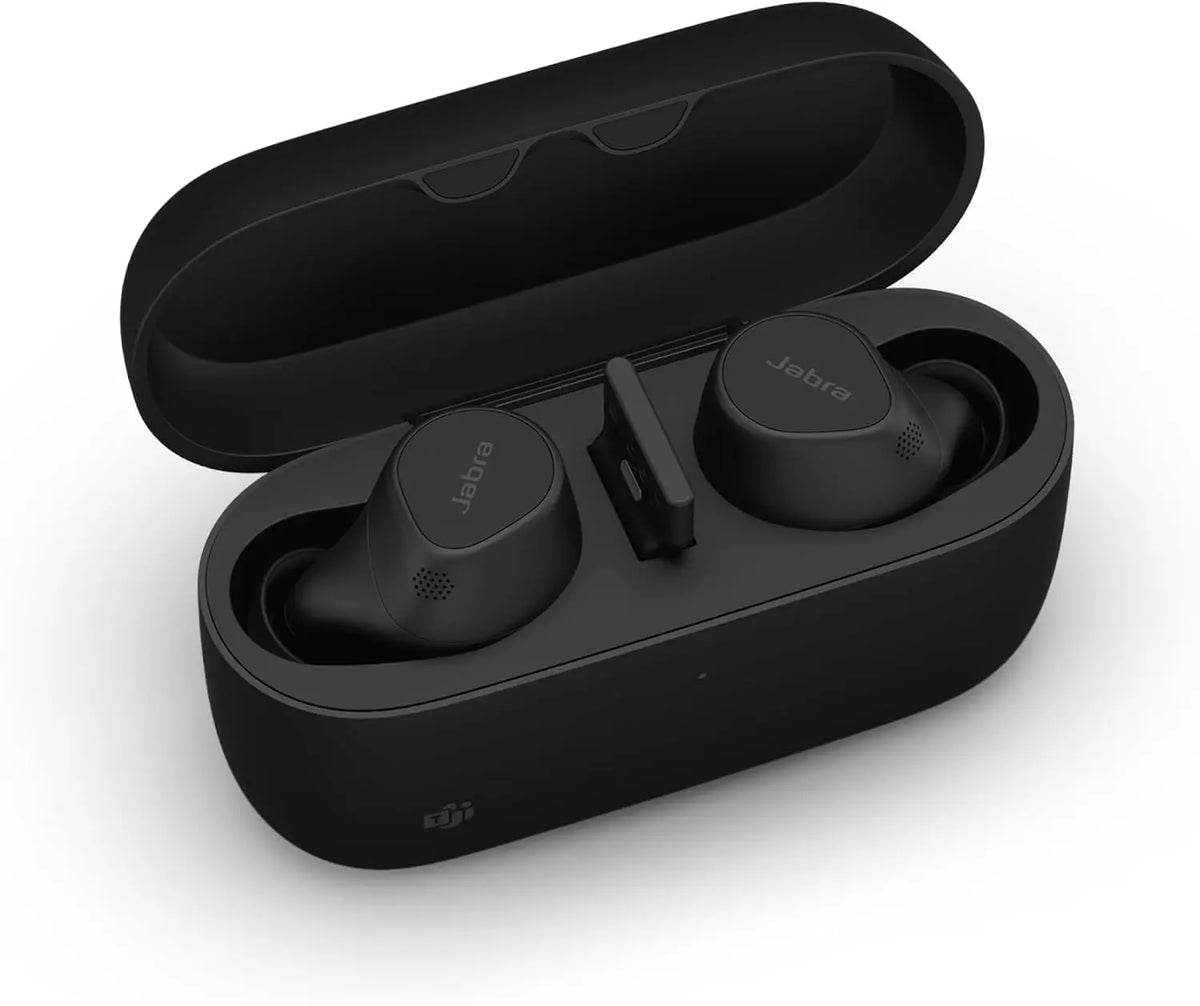 Jabra Evolve2 Buds - Écouteurs Bluetooth intra-auriculaires sans fil True sans fil – noir