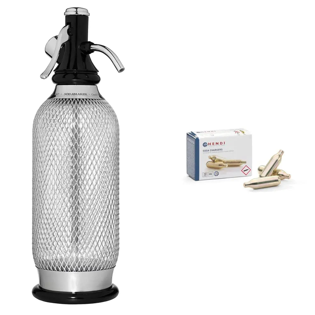 ISi 1060 Sodamaker Classic appareil à boissons – 1,0 L, argenté