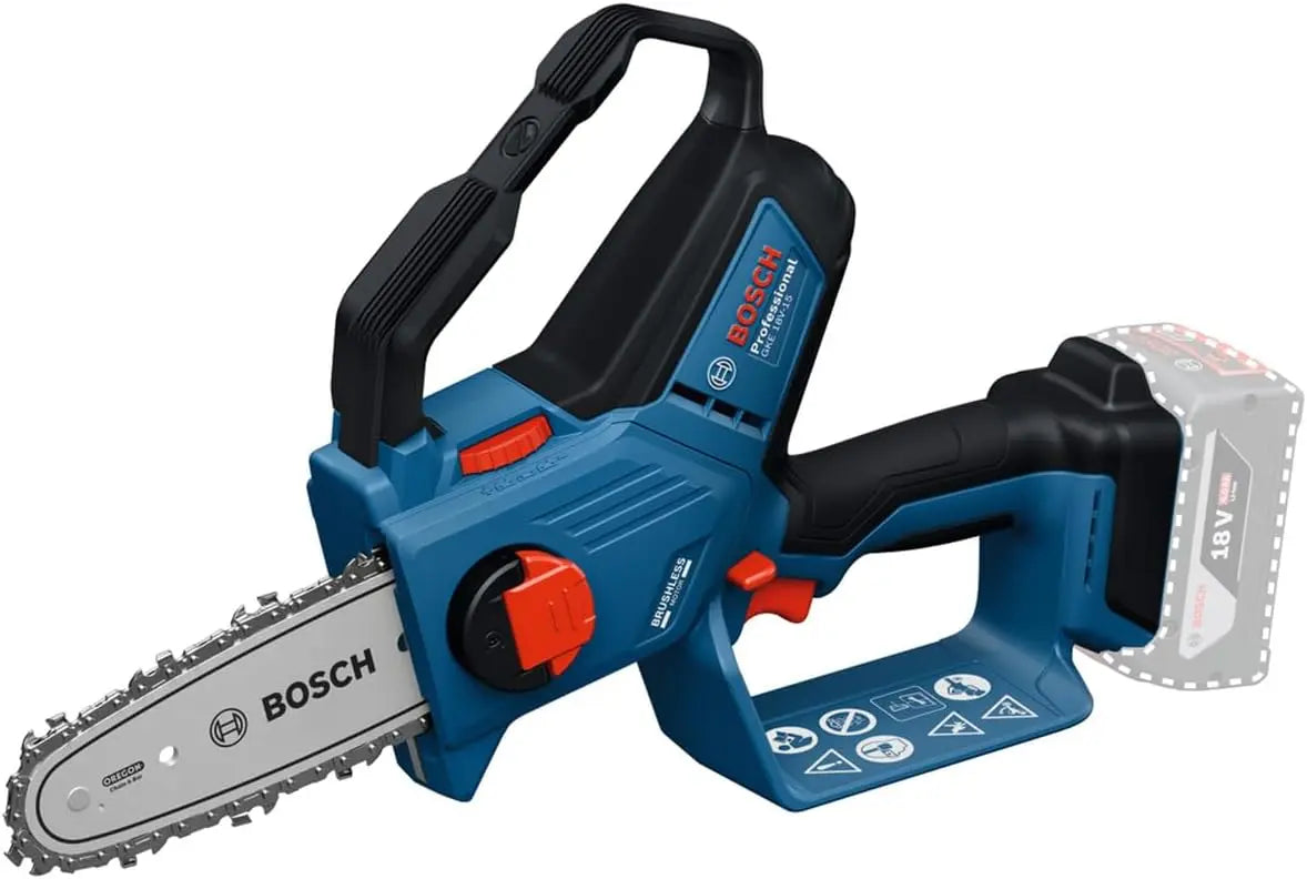 Bosch Professional 18V système Élagueuse GKE 18V-15 sans batt./chargeur – bleu/gris/noir