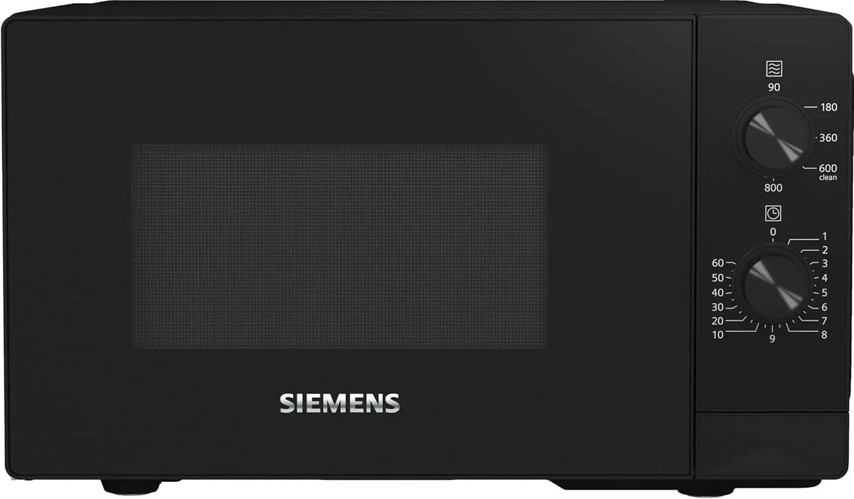 Siemens iQ300 FF020LMB2 micro-onde Sur toute la gamme Micro-ondes uniquement 20 L 800 W Noir – four à micro-ondes