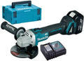 Meuleuse d'angle 18V LXT Ø125mm 1x5.0 Ah en MAKPAC - MAKITA DGA504RT1J – bleu/gris/noir