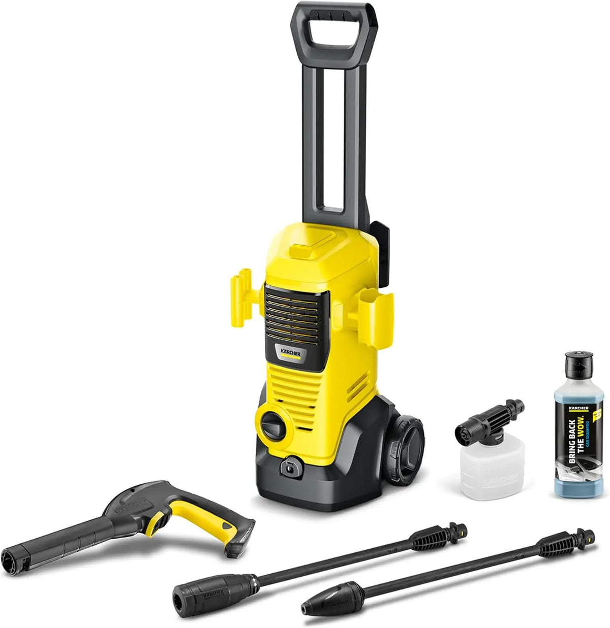 Kärcher Nettoyeur Haute Pression K 3 FJ – 0,3 litre, 380 l/h, gris/jaune/noir