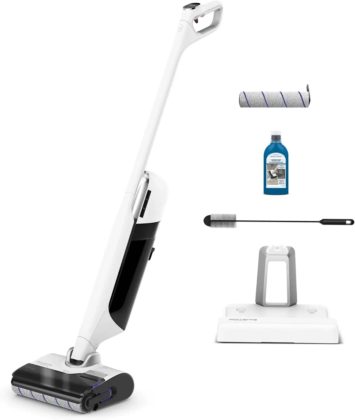 Rowenta - X-Clean 12 Aspirateur Laveur sans Fil GZ7267E0 – gris/noir