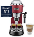De'Longhi Dedica Style - Machine à Espresso Manuelle Mousseur à Lait Manuel – gris/noir