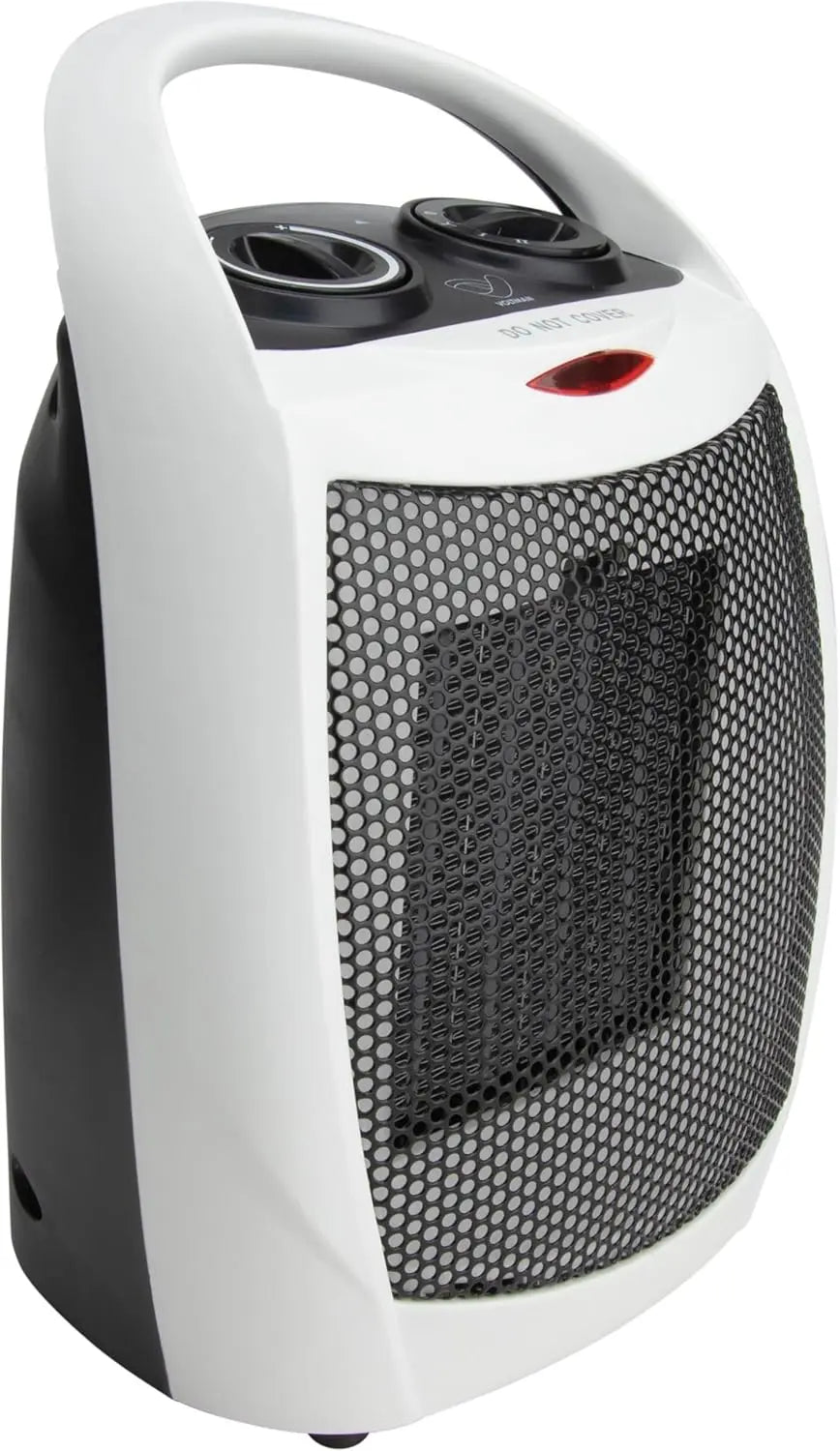 Radiateur soufflant portable PTC 1500W - blanc - Voltman – appareil de chauffage