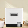 Mini lave-vaisselle – 1500 W, 12 l / 60 l, argenté/blanc