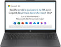HP 15-fd0001sf Ordinateur portable 15,6' FHD – N100, 45 W, 4 Go / 128 Go, argenté