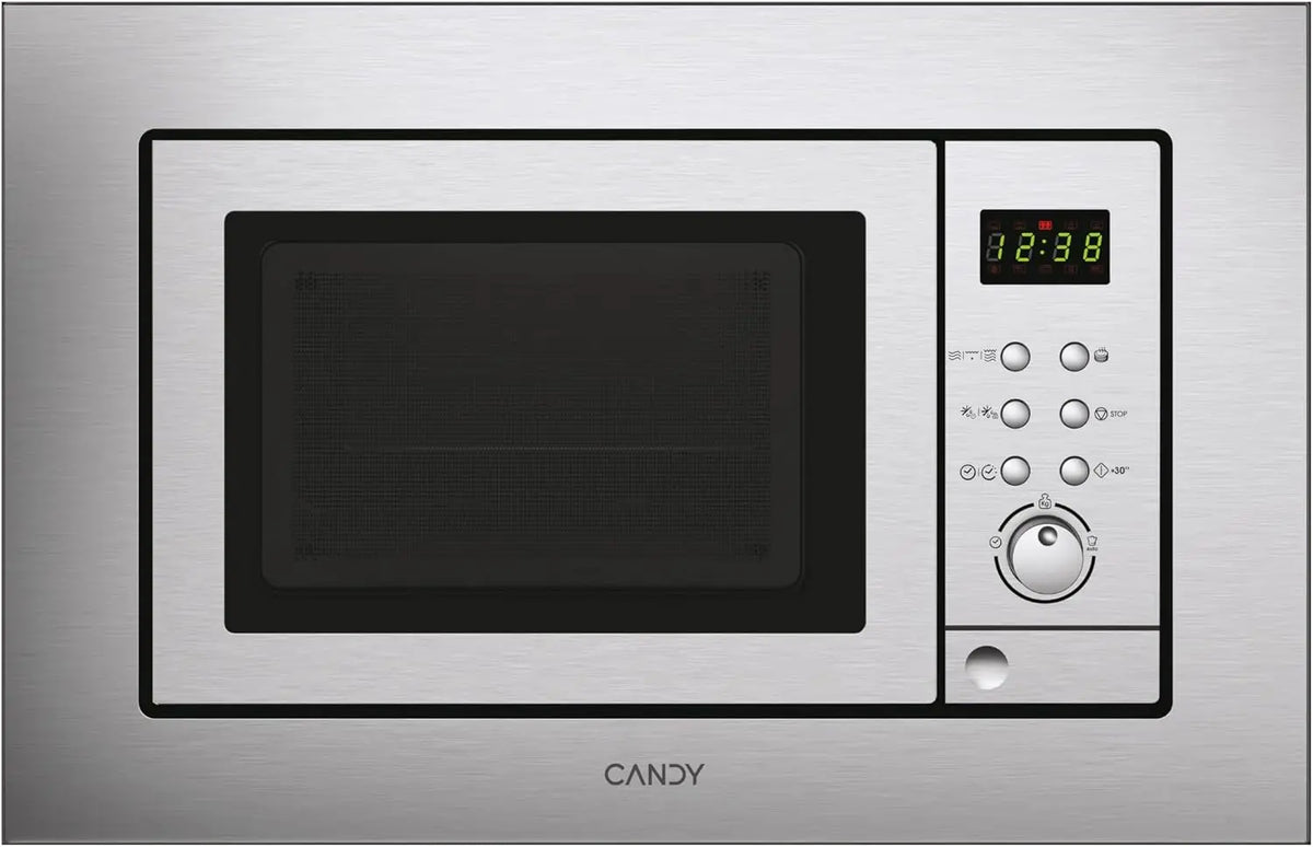 Candy MIC 201 EX Microondas Integrable Con Grill 800W – 20 L, gris/noir