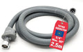 Tuyau Aquastop 2,5 m Machine à Laver Lave Vaisselle Flexible Sécurité – gris