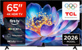 TCL 65V6D 65 Pouces 4K HDR téléviseur – HDR10, noir