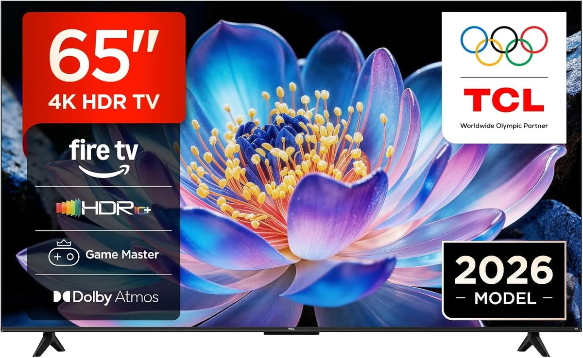 TCL 65V6D 65 Pouces 4K HDR téléviseur – HDR10, noir