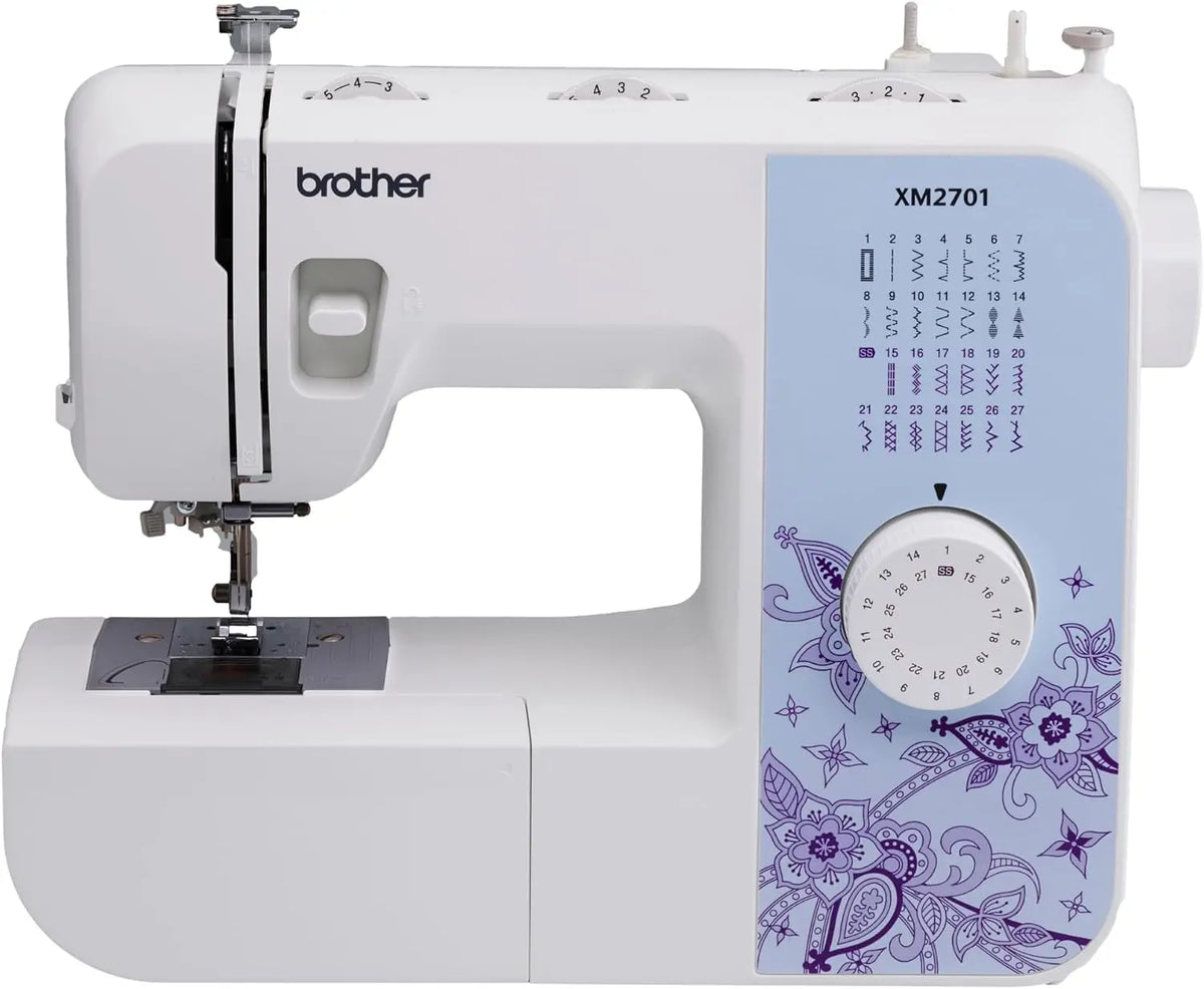 Brother XM2701S Exclusive Edition Machine à Coudre – gris/bleu