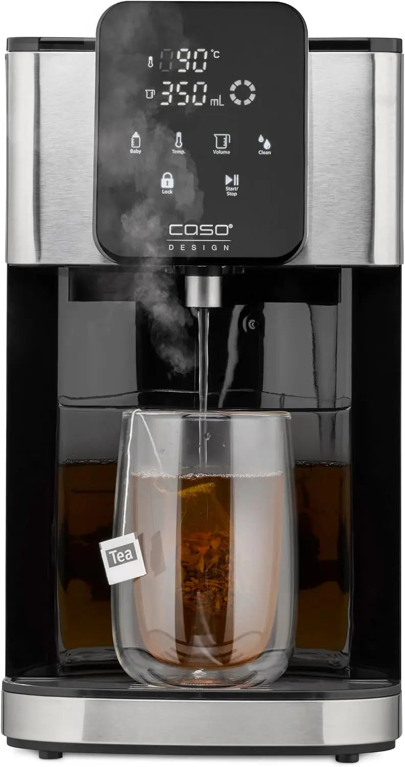 CASO HW 1660 Distributeur d'eau chaude - de l'eau chaude en quelques secondes – 2600 watts, gris/noir
