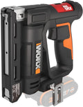 WORX Agrafeuse-Cloueuse sans fil 20V WX843.9 – 2,0 Ah, gris/noir