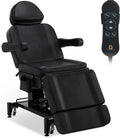Barberpub Fauteuil de beauté électrique à 3 Moteurs – noir