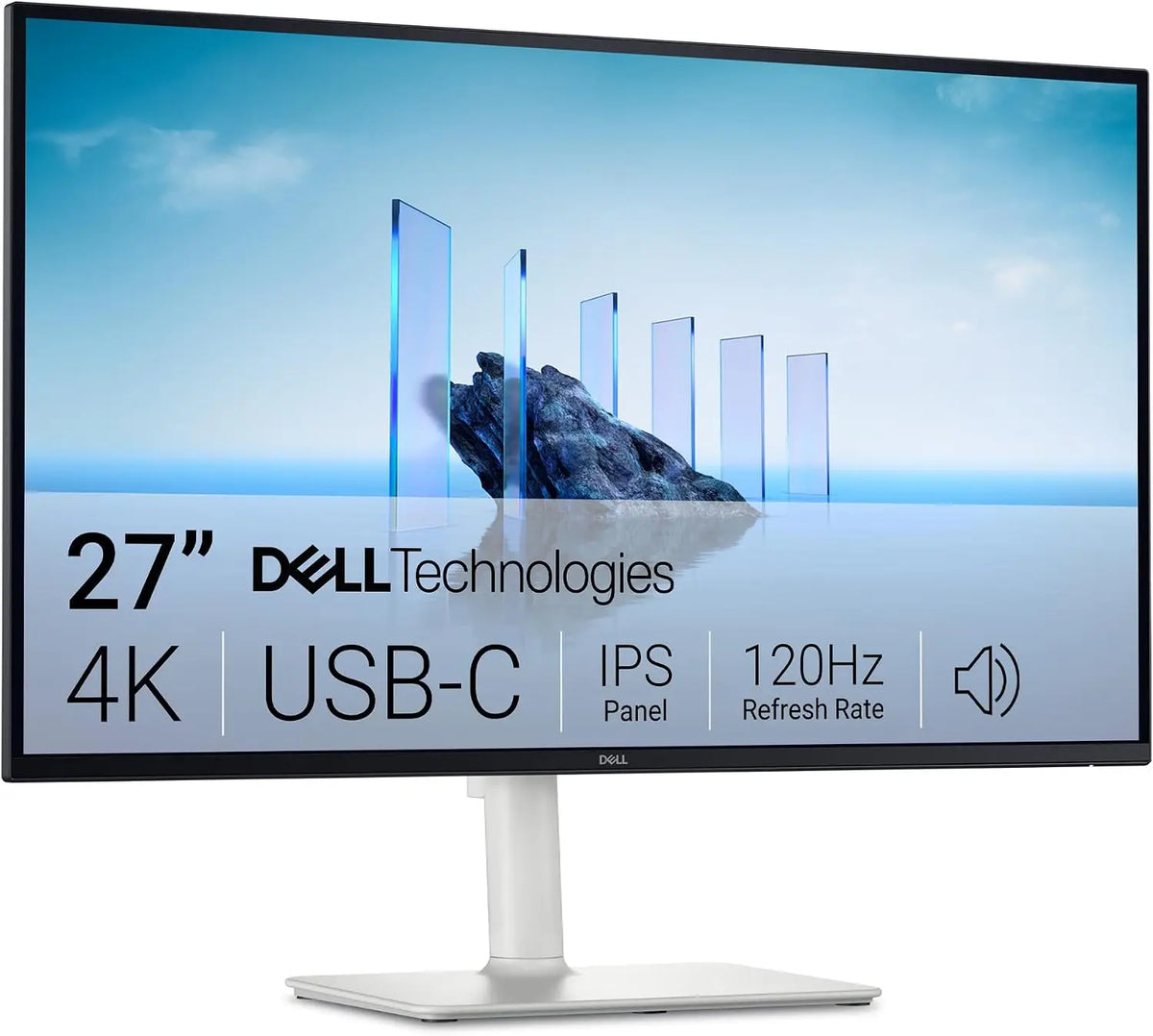 Dell 27 Plus USB-C Écran PC - S2725QC – 5 W, 120 Hz, noir