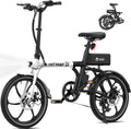 HITWAY Vélo électrique – 250 W, 9 Ah, 324 Wh, gris/noir