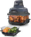 Ninja CRISPi Air Fryer Design Compact 4-en-1 friteuse – 1700 watts / 1700 W, 1,4 L, gris