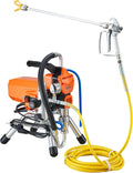 VEVOR Système de Peinture par Pulvérisation 2000 W – 2 L/min, 395 x 365 x 480 mm, gris/orange